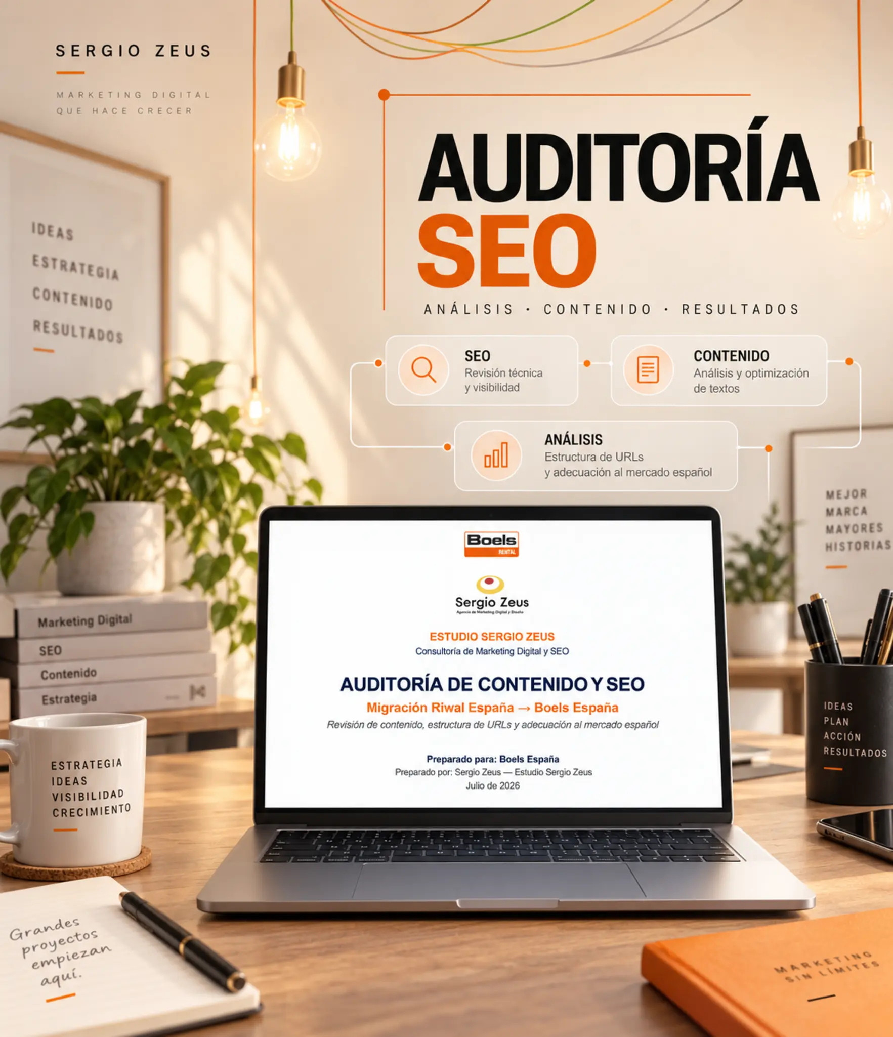 Ejemplo de auditoría SEO de una web